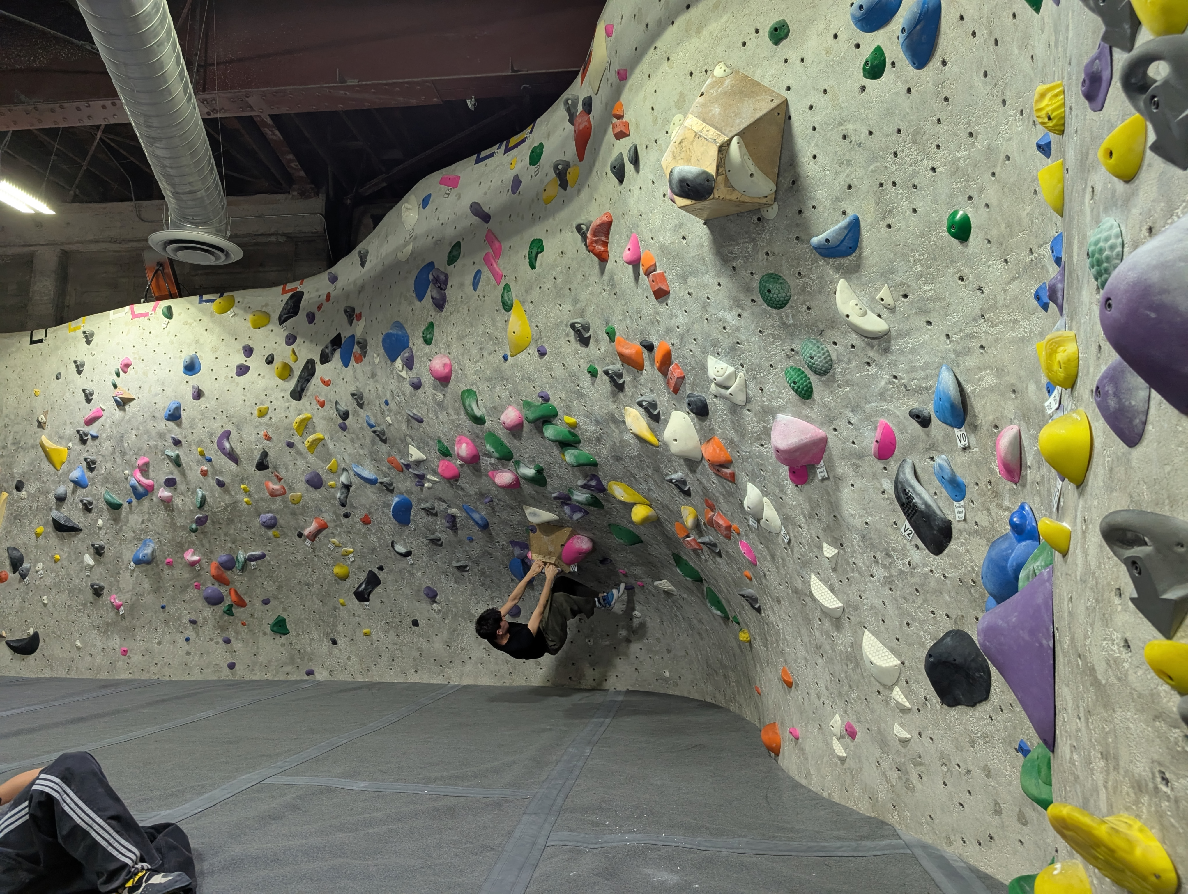 Rock climbing